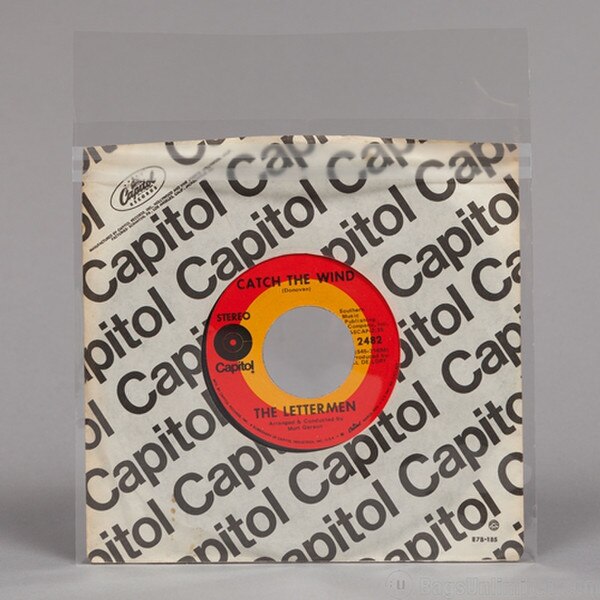 45 Record OUTER Sleeve with Resealb